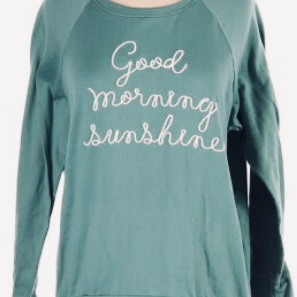 SECRET TREASURES• good morning sunshine sleep top